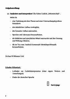 ulla hahn bekanntschaft text Görlitz Sigi - Profil 1101